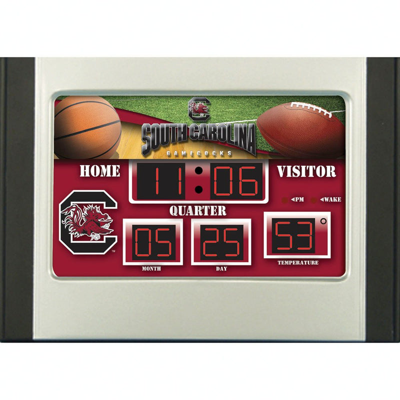 6.5"x9" Scoreboard Desk Clock (NG)- South Carolina,0128621