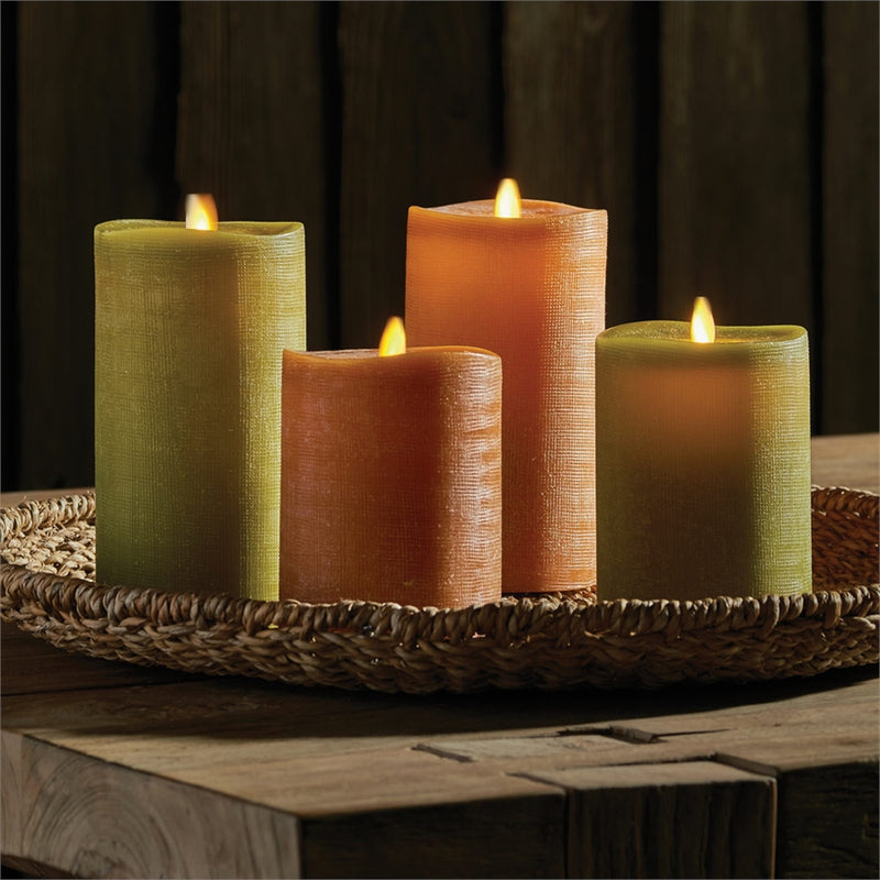 Napa Home Garden, LIGHTLI MV FL PILLAR 3.5x7 MOSS,10183