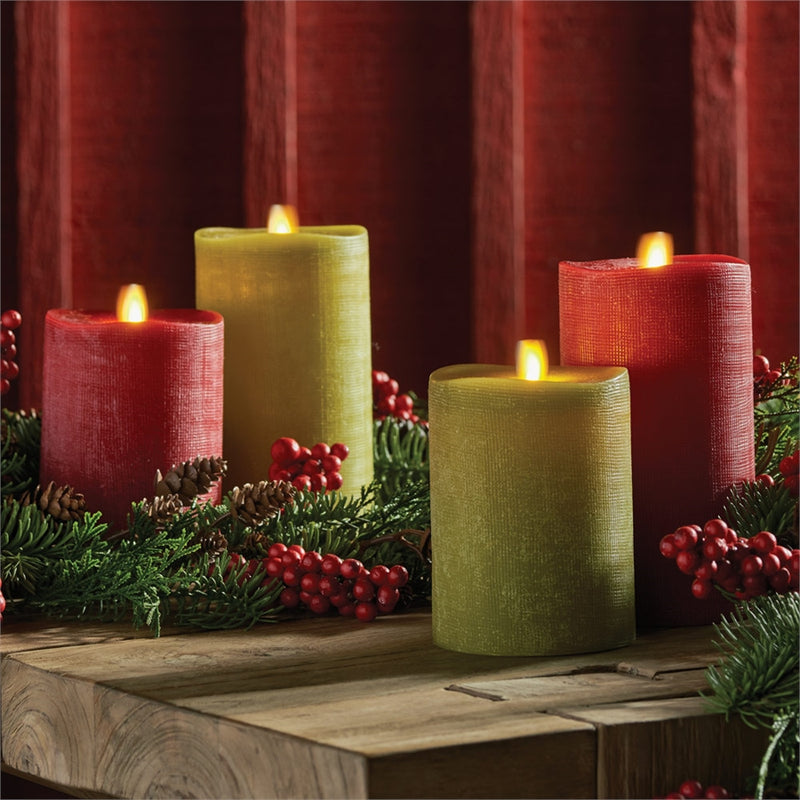 Napa Home Garden, LIGHTLI MV FL PILLAR 3.5x7 MOSS,10183