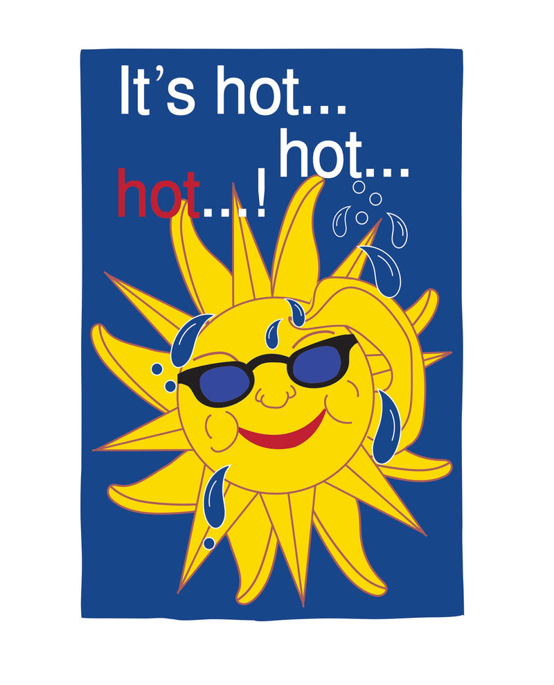 It's HOT Applique Garden Flag,11293an