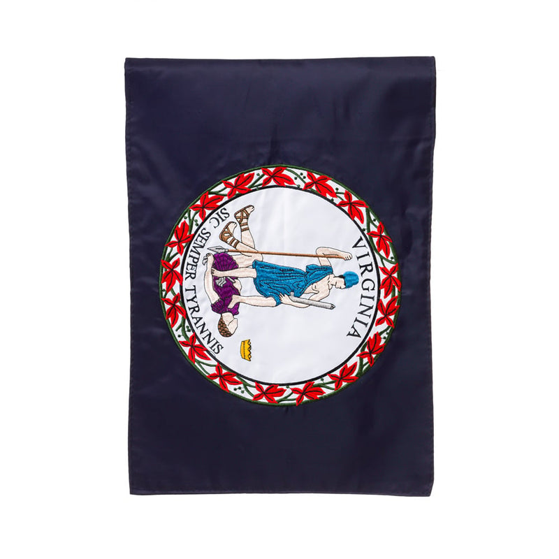 Virginia State Flag, Garden, Applique,11364