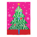 Have a Merry Christmas Burlap House Flag,13b12220