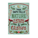 Santa's Forest of Wonder  Reversible Burlap House Flag,13b12409fb