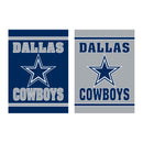 Embossed Suede Flag, House Size, Dallas Cowboys,13es3808