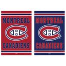 Embossed Suede Flag, House Size, Montreal Canadiens,13es4364