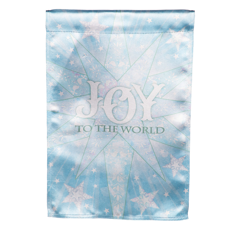 Joy to the World Lustre House Flag,13lu12492
