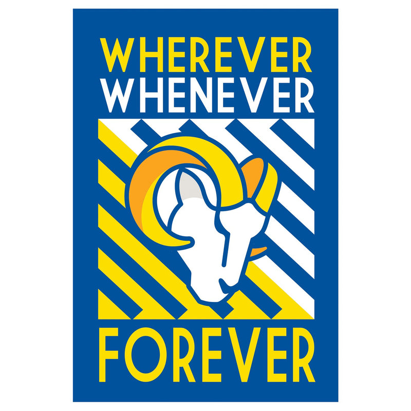 Los Angeles Rams, WWF Fan REG,13lu3828wwf