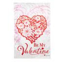 Love Birds Moire House Flag,13m11478
