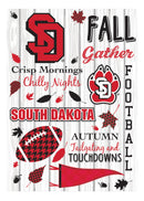 University of South Dakota, Moire Flag, House Size, Fall Seasonal,13m5037