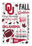 University of Oklahoma, Moire Flag, House Size, Fall Seasonal,13m974