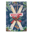 Ski Bum's Suede House Flag,13s11574