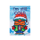 I'm Still Cold Suede House Flag,13s12232
