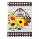 Fall Tobacco Basket Garden Burlap Flag,14b11139