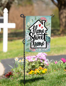 Home Sweet Home Burlap Garden Flag,14b12061