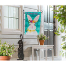 Easter Bunny Garden Burlap Flag,14b9470