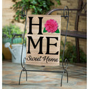 Spring Home Sweet Home Interchangeable Icon Garden Burlap Flag,14b9550