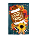 Fall Football Garden Burlap Flag,14b9983