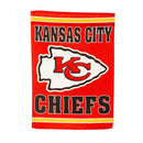 Embossed Suede Flag, GDN Size, Kansas City Chiefs,14es3815