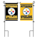 Embossed Suede Flag, GDN Size, Pittsburgh Steelers,14es3824