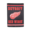 Embossed Suede Flag, GDN Size, Detroit Red Wings,14es4359