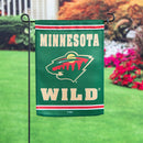 Embossed Suede Flag, GDN Size, Minnesota Wild,14es4363