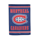 Embossed Suede Flag, GDN Size, Montreal Canadiens,14es4364