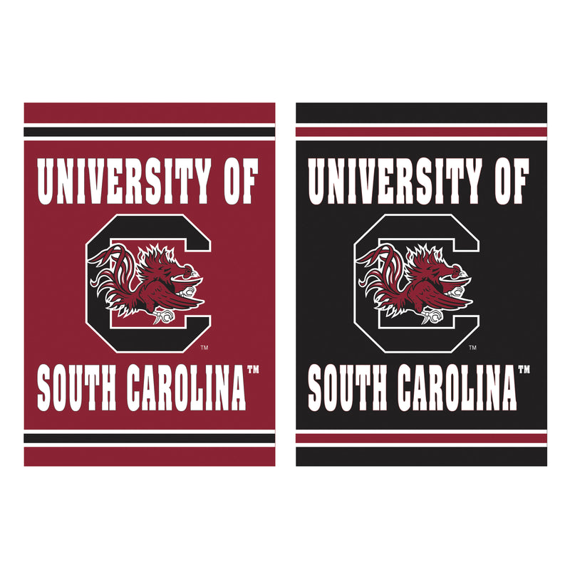 Embossed Suede Flag, GDN Size, University of South Carolina,14es954