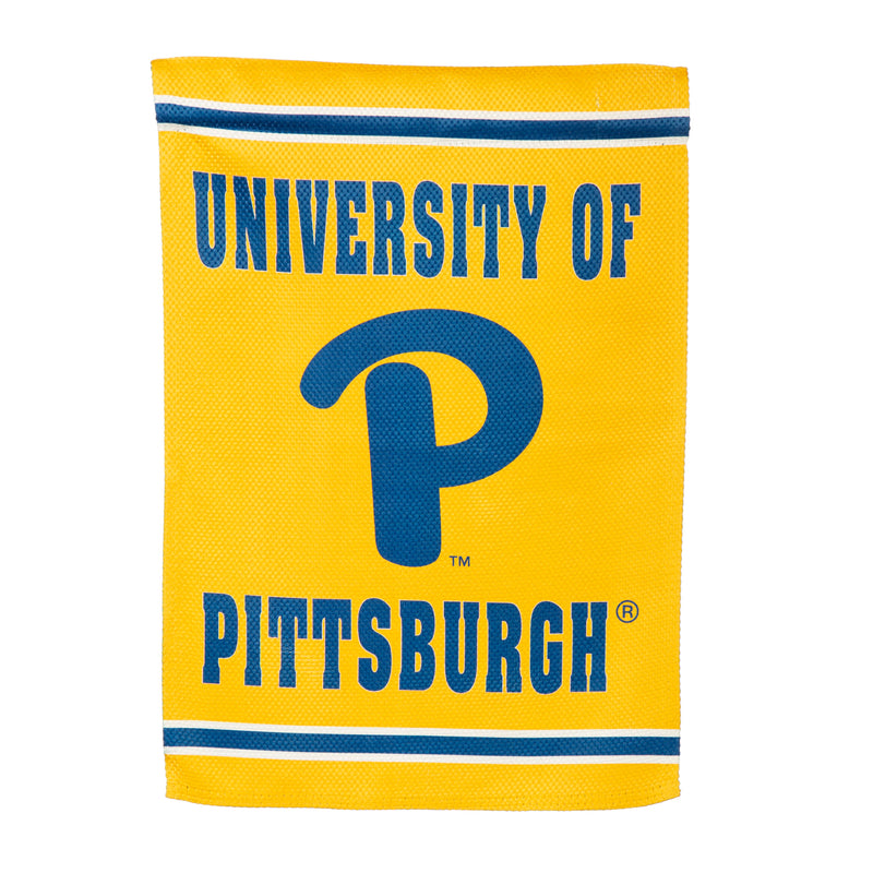 Embossed Suede Flag, GDN Size, University of Pittsburgh,14es961