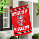 Embossed Suede Flag, GDN Size, University of Wisconsin-Madison,14es984