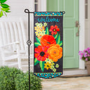 Animal and Floral Welcome Everlasting Impressions Textile Decor,14l10268xl