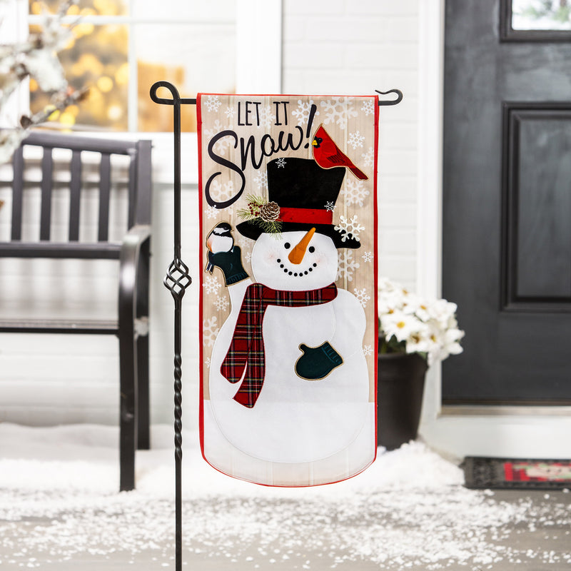 Let it Snow! Everlasting Impression Textile Decor,14l10532xl