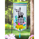 Gingham Easter Bunny Everlasting Impressions Textile Decor,14l10646xl