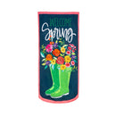 Welcome Spring Rain Boots Everlasting Impression Textile Door Decor,14l11325xl