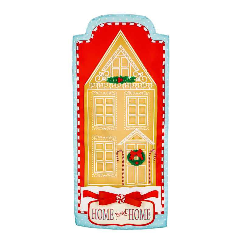 Gingerbread House Everlasting Impression Textile Decor,14l12503xl