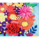 Mint Flower Truck Garden Linen Flag,14l8908bl