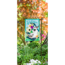 Garden Birdhouse Garden Linen Flag,14l9039