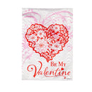 Love Birds Moire Garden Flag,14m11478