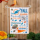 Miami Dolphins, Moire Flag, GDN, Fall Seasonal,14m3816