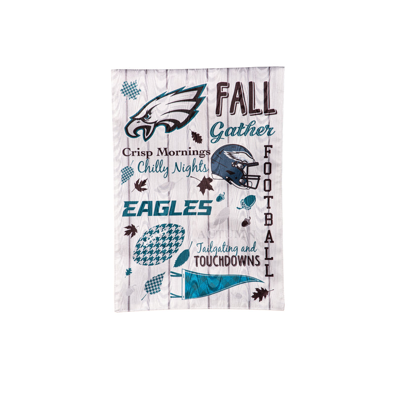 Philadelphia Eagles, Moire Flag, GDN, Fall Seasonal,14m3823