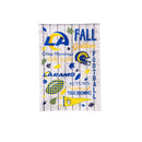 Los Angeles Rams, Moire Flag, GDN, Fall Seasonal,14m3828