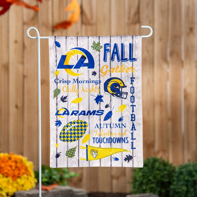 Los Angeles Rams, Moire Flag, GDN, Fall Seasonal,14m3828