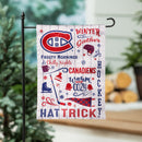 Montreal Canadiens, Moire Flag, GDN, Fall Seasonal,14m4364