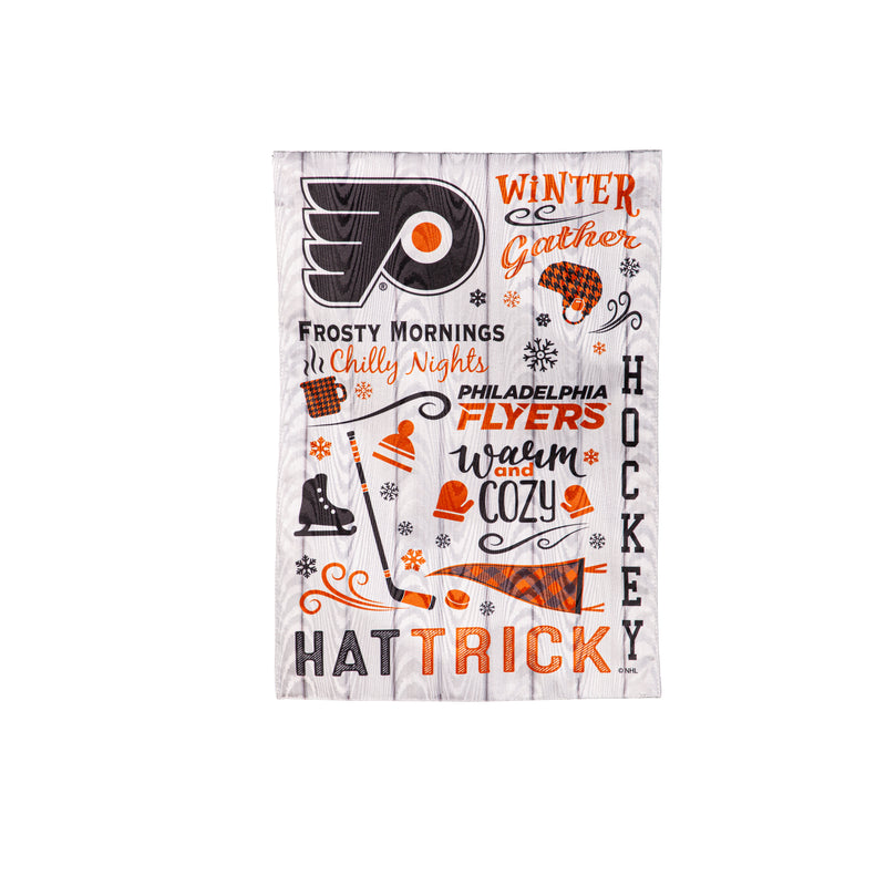 Philadelphia Flyers, Moire Flag, GDN, Fall Seasonal,14m4370