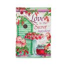 The Secret Ingredient Suede Garden Flag,14s11483