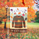 Sweater Weather Suede Garden Flag,14s11922
