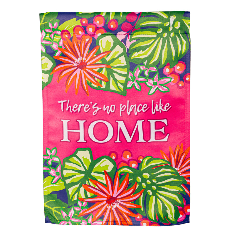 No Place Like Home Suede Garden Flag,14s12066