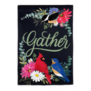 Gather Birdies Suede Garden Flag,14s12067
