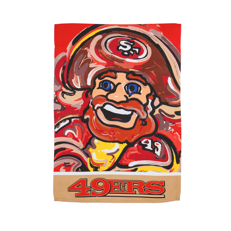 San Francisco 49ers, Suede GDN Justin Patten,14s3826jpa