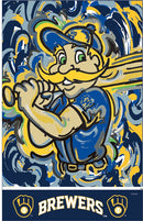 Milwaukee Brewers, Suede GDN Justin Patten,14s4215jpab