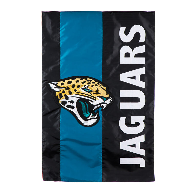 Jacksonville Jaguars, Embellish Reg Flag,15sf3814